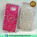 Cell Phone Case Factory Flower Diamond TPU Case For Samsung Galaxy J1 Mini Electroplate Soft Case